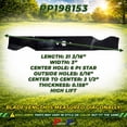 thumbnail image 5 of Lawn Mower Belt And Blades Kit Fits 42" Decks 954-04060 942-04308 742-04126, 5 of 10