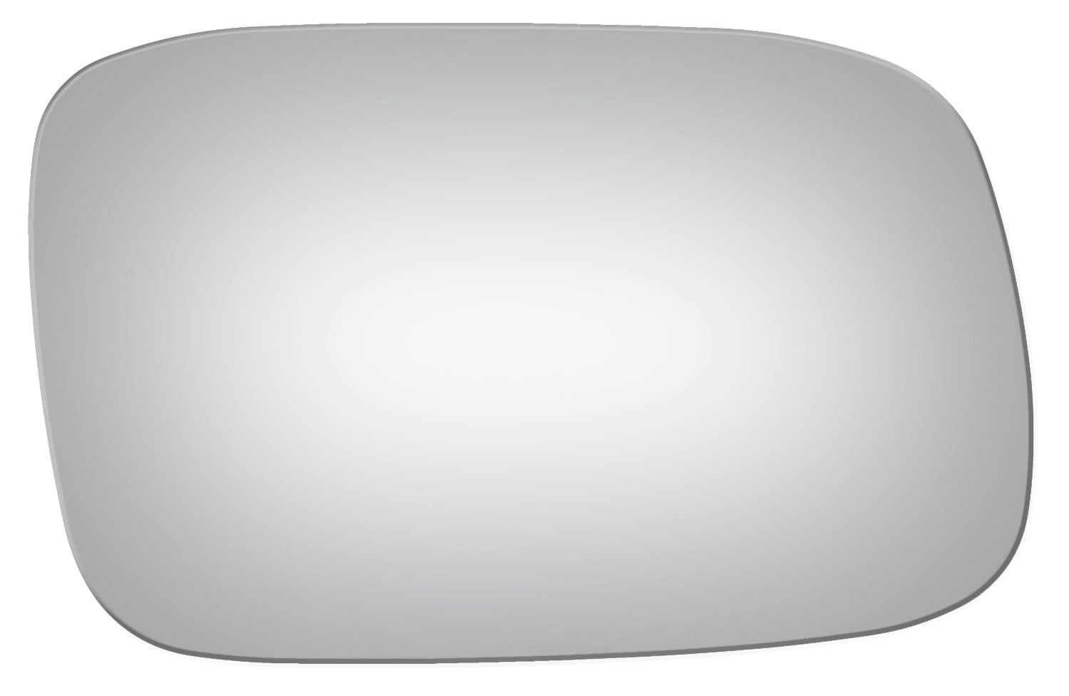 Burco Side View Mirror Replacement Glass - Clear Glass - 3548
