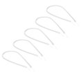 thumbnail image 1 of Unique Bargains 16' Plastique Rétractable Ressort Sangle Porte-Clés Cordon de Stylet, Effacer 5 Pack, 1 of 5