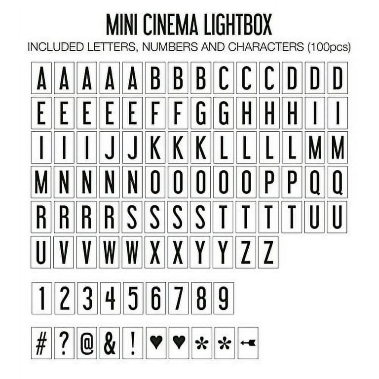 G.Fidel Colour Cinema Light Box (USB or Battery Powered AA