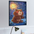 thumbnail image 4 of 1000 Piece Bear in the Forest Puzzle – Wooden Jigsaw for Adults – Nature-Themed Relaxation Puzzle for Stress Relief and Home Décor, 4 of 8