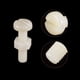 thumbnail image 4 of 20 Pares Tornillo Tuerca Surtido Unique Bargains M6x25mm Nylon Blanco, 4 of 4