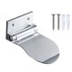 thumbnail image 1 of Pedal de ducha de aluminio Reposapiés de baño Soporte de pedestal de baño montado en la pared, plateado Jumpingount HA003605-01B, 1 of 6
