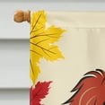 thumbnail image 3 of Caroline's Treasures BB2020CHF Longhair Red Dachshund Thanksgiving Flag Canvas House Size , Large, multicolor, 3 of 4