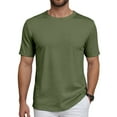 thumbnail image 2 of Sopiago Mens Casual Slim Fit Short Sleeve Crew Neck T-Shirts Soft Lightweight T Shirts Men AG,XXL, 2 of 7