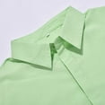 thumbnail image 4 of Men's Linen Short Sleeved T Shirt Loose Undershirt Solid Color Short Sleeved Cotton Linen Shirt For Men Beach Plus Size Men Short Sleeved Shirt, 4 of 7