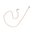 thumbnail image 2 of CHN-101 Moda Oro Rosa Contraído Collar de Acero de Titanio Gargantilla Accesorio de Joyería, 2 of 3