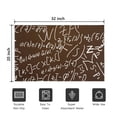 thumbnail image 5 of Math Equations Colorful Graphs Black Pattern Door Rugs,Washable Non Slip Door Mats Indoor,Decorative Door Mats,Entry Mat Indoor for Entrance,Bedroom,Kitchen,Bathroom,20"x32", 5 of 6