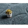 thumbnail image 6 of Rugs.com Botanical Shag Collection Rug – 5' x 8' Blue Shag Rug Perfect For Living Rooms, Large Dining Rooms, Open Floorplans, 6 of 9