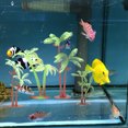 thumbnail image 2 of 40Pcs Aquarium Plants Plastic Coconut Tree Aquarium Fish Tank Artificial Coconut Tree Plant Ornament, 2 of 8