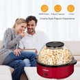 thumbnail image 2 of Acekool Popcorn Maker, 3.6L Electric Popcorn Popper Machine with Non-Stick Plate & Stirring Rod, 2 of 7
