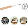 thumbnail image 2 of Rosette Timbale Iron Set Bunuelera with Handle Traditional Mexican Bunuelo Pastry Maker Cutter for Kitchen Gadget Flower, 2 of 9
