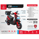 thumbnail image 4 of Motocicleta Veloci Atrio  Evo Sport 200cc 2026 Rojo, 4 of 4