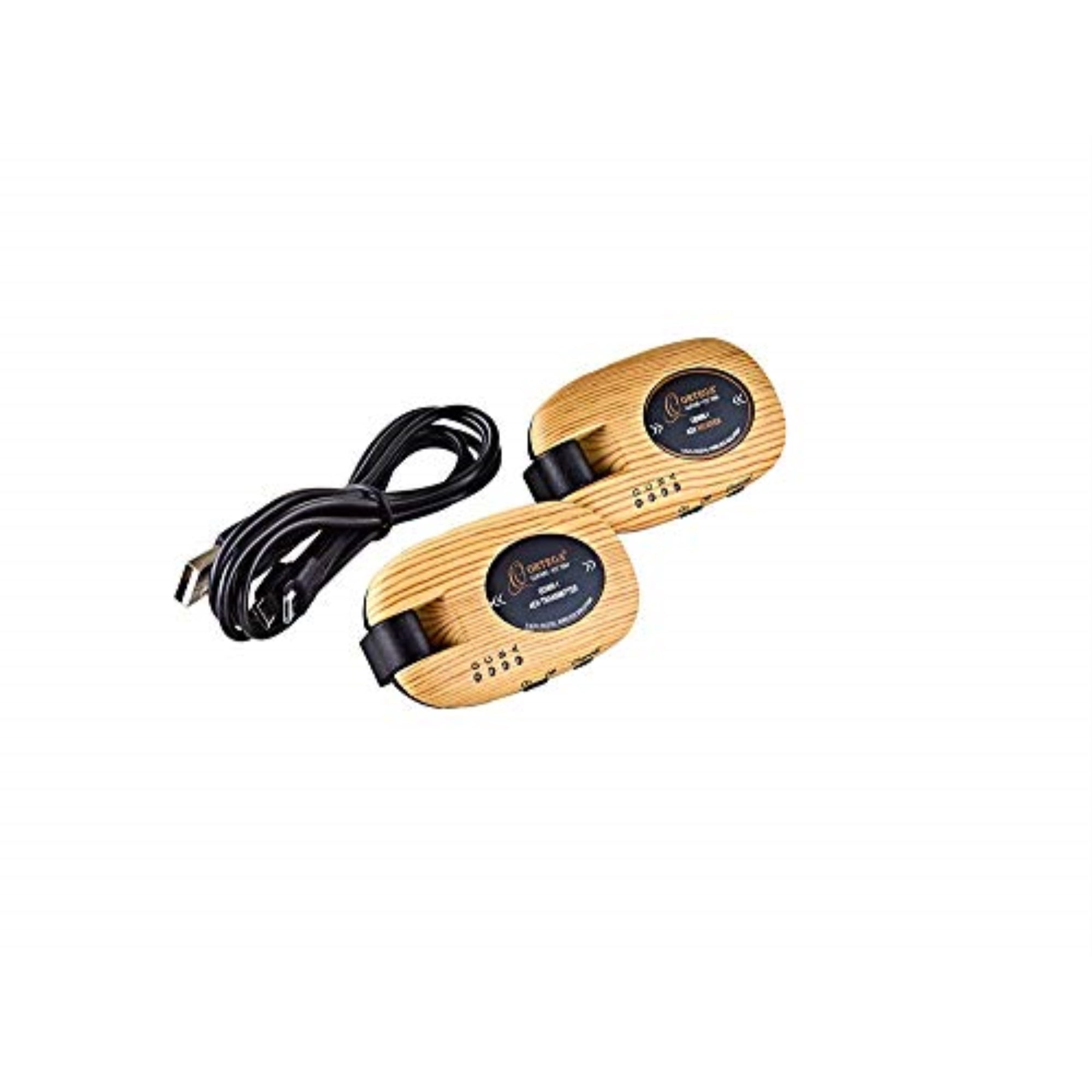 Complete Digital Wireless System for Acoustic & Electric Instruments - 2.4 GHz/ 4 Channel - Transmitter & Receiver - Maple Design