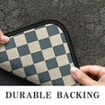 thumbnail image 6 of Navy and Beige Checkerboard Pattern Door Rugs,Washable Non Slip Door Mats Indoor,Decorative Door Mats,Entry Mat Indoor for Entrance,Bedroom,Kitchen,Bathroom,30"x17", 6 of 6