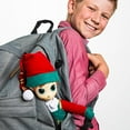 thumbnail image 4 of Portable North Pole Dogood Elf Plush Toy Green With Personalized Video Messages From Santa, 4 of 9