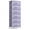 Tie-Dye Purple, variant on Sorbus 6-Drawer Fabric Dresser for Kids - Tall Storage Tower, Closet Organizer with Steel Frame & Wood Handles for Nursery, Playroom & Bedroom, Tie-Dye Rainbow