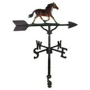 Montague Metal Products WV-274-NC 200 Series 32 In. Color Horse Weathervane