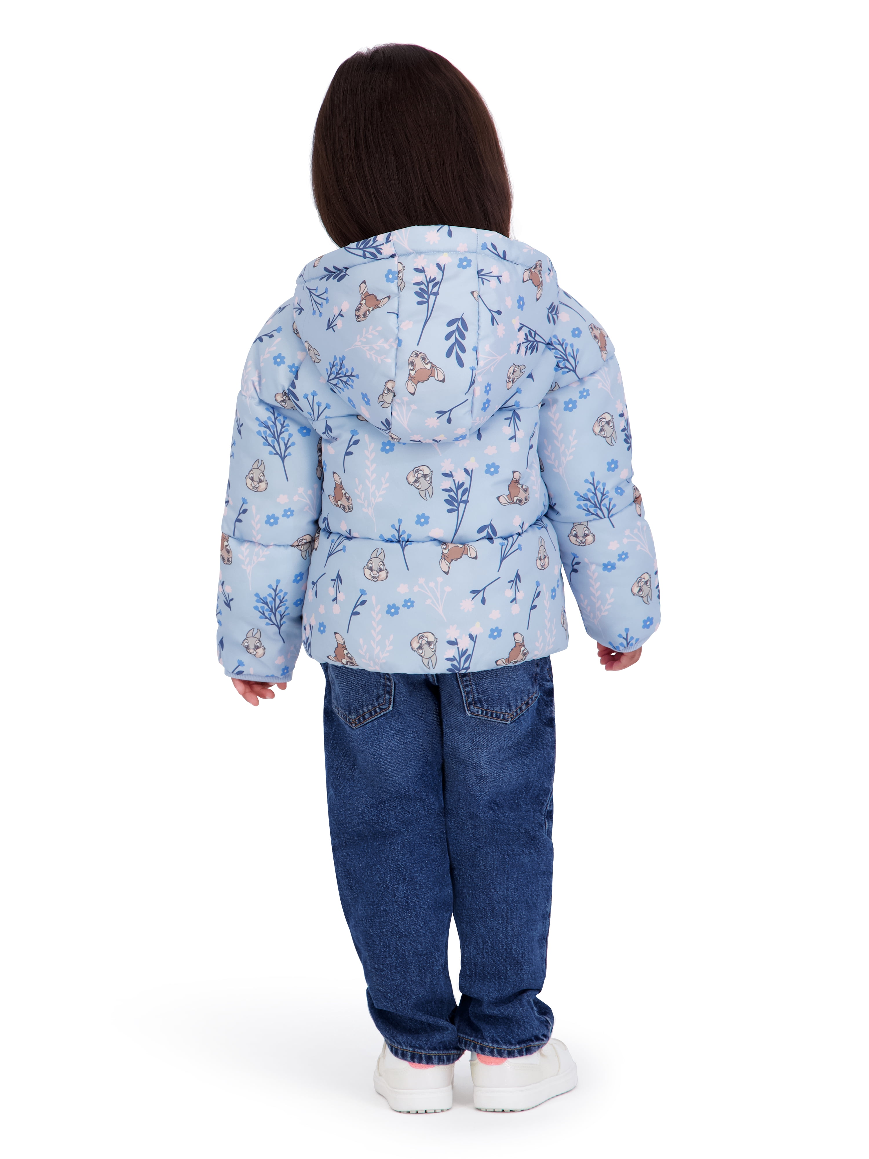 Bambi Toddler Girl Puffer Jacket, Sizes 12 Months-5T
