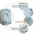 thumbnail image 5 of 60x72 Inch Shower Curtains for Bathroom Coastal Jellyfish Fabric Bath Curtain Decor Summer Ocean Nautical Fish Coral Waterproof Restroom Curtains Shower Set Accessories with 12 Hooks 60 Inch, 5 of 6
