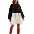 thumbnail image 3 of Vestido Sudadera Chatinction Oversized Azul Oscuro de Algodón XL, 3 of 6