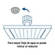 thumbnail image 4 of Regadera cuadrada 8' Foset acero inox con brazo negro, 4 of 4
