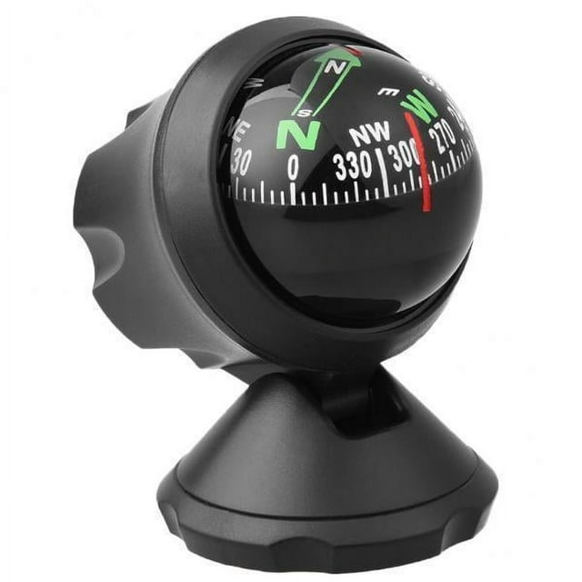 Almencla 3-4pack Car Dashboard Mini Compass Auto Navigation Show Direction Guide Ball 3 Pcs