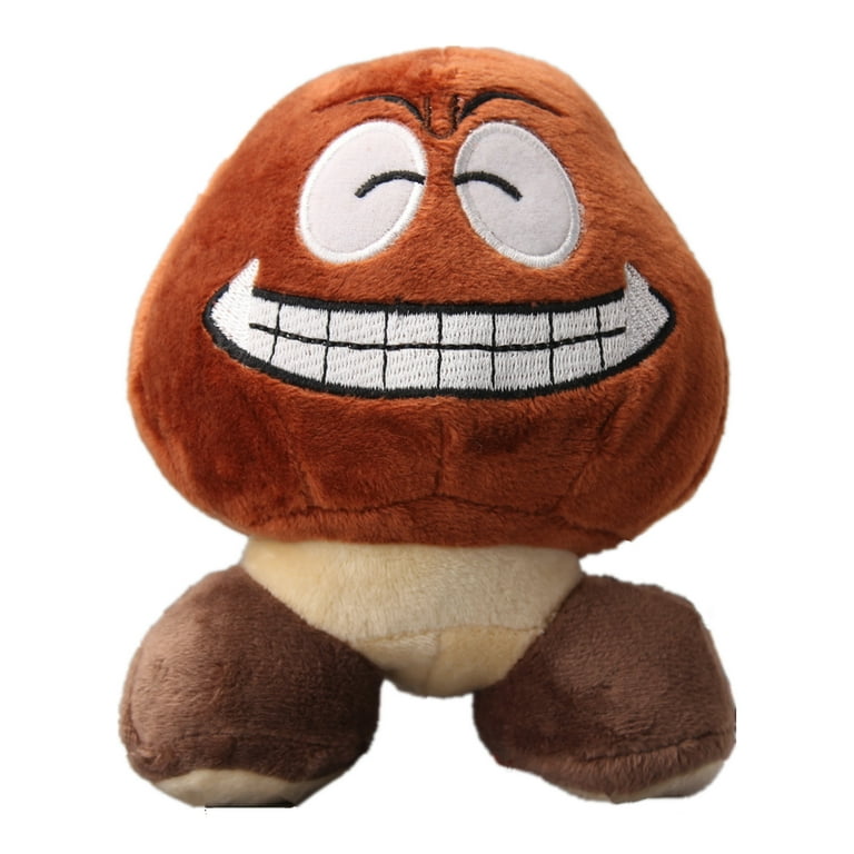 uiuoutoy Super Mario Bros. Laughing Goomba Plush Toy Stuffed Animal Doll 5