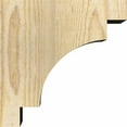 thumbnail image 3 of 4"W x 8"D x 8"H Mediterranean Rough Sawn Corbel, Douglas Fir, 3 of 9