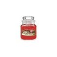 thumbnail image 2 of Yankee Candle Snow Globe Wonderland Collection - Peppermint Pinwheels - Classic Medium Original Jar Candle, 2 of 3