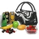 thumbnail image 3 of Fotbe Fluid Black White Paint Swirls Bolsa Térmica Portátil con Estampado, Bolsa de Entrega de Alimentos Aislada, Bolsa Reutilizable de Gran Capacidad para Comidas y Supermercado, 3 of 6