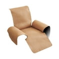 thumbnail image 2 of Recliner Sofa Cover, One-Piece Slipcover for Rocking & Massage Chairs, 55x196cm Pet-Proof Furniture Protector, Washable Polyester, Modern Solid Design, 2 of 6