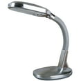 thumbnail image 2 of Lavish Home Natural Sunlight Desk Lamp with Adjustable Gooseneck (Silver), 2 of 2