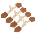 thumbnail image 3 of AURARMLET Stylish Horn Shape Wooden Toggle Fasteners for Coats 8 Pairs, 3 of 8