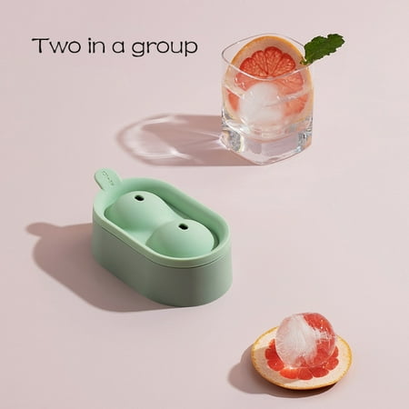 

WANYNG Big Ice Ball Mold Silicone Ice Double Ball Ice Mold