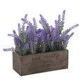 thumbnail image 3 of Lavanda Artificial Flor en maceta Plantas falsas de plástico Maceta Decoración para el hogar Planta de maceta Simularion, Tipo 1 Inevent HA8796-01B, 3 of 6