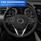 thumbnail image 4 of 3PCS Steering Wheel Button Decorative Cover for Toyota Camry 2018 2019 8Th Multimedia Accessories, 4 of 5