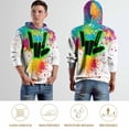 thumbnail image 4 of Share The Love Hoodies for Men Women, Unisex Hooded Sweatshirt, Oversized Pullover with 3D Print, Casual Loose Fit Hoodie, S-6XL, 4 of 8