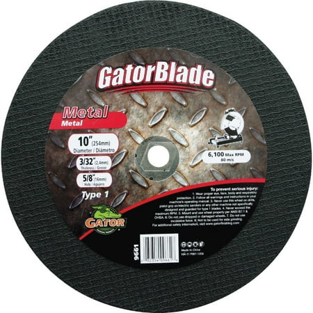 

Gator Blade Type 1 14 In. x 1/8 In. x 1 In. Metal Cut-Off Wheel