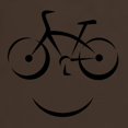 thumbnail image 3 of CafePress - Bike Smile Dark T Shirt - Men's Classic Graphic Cotton T-Shirt, 3 of 4
