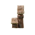 thumbnail image 5 of Mosey Thatched House Ornament Micro-Landscape Rustic Style Compact Size Eco-friendly House Decoration for Home Office, 5 of 8