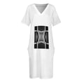 thumbnail image 4 of Mono enganche vestido suelto con bolsillos vestidos de fiesta para mujer vestidos de verano para mujer 2025 vestido largo de verano para mujer, 4 of 7