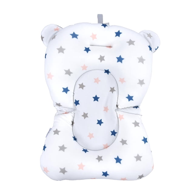 Almohadilla De La Bañera De Bebé Bebé Linda Elegante Suave Transpirable Recién Nacido Soporte De Baño De Baño Flotante Almohada De Cojín Flotante