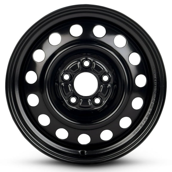 For 2004-2009 Nissan Quest 16 Inch Painted Black Rim - OE Direct Replacement - Road Ready Car Wheel