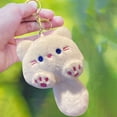 thumbnail image 1 of Adorable gatito chirriante de peluche para colgar en el llavero de la máquina, 1 of 5