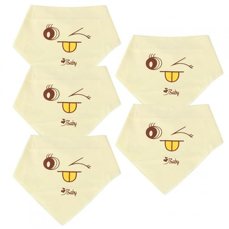 

Breathable Skin-Friendly Baby Drool Bibs For Baby Infant Yellow