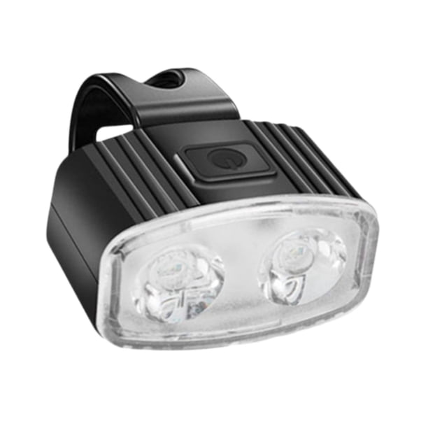 Luz LED genérica para bicicleta, reemplaza portátil, resistente al desgaste, fácil de usar, accesorios para bicicletas para bicicletas de niños Luz delantera blanca