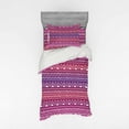 thumbnail image 2 of Ambesonne Tribal Bedding Set 4 Pcs, Geometric Ombre, Queen, Multicolor, 2 of 3