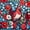 Patriotic 03, variant on Manfei Vintage Dachshund Twin Sheets, American Flag Bedding, Black Brown, Colorful Stars Reversible 3pcs (1 Flat Sheet, 1 Fitted Sheet and 1 Pillowcase)