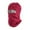 Red, variant on dgysar Balaclava Ski Mask Winter Fleece Thermal Face Mask Cover for Men Women Warmer Windproof Breathable, Cold Weather Gear for Skiing, Outdoor Work, Motorcycling, Snowboarding, Red One Size